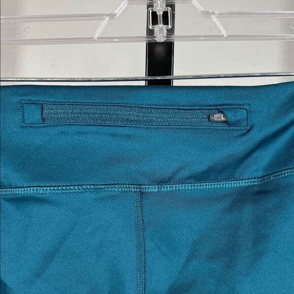 Nike Teal Leggings with Yellow Dots - Picture 3 of 6